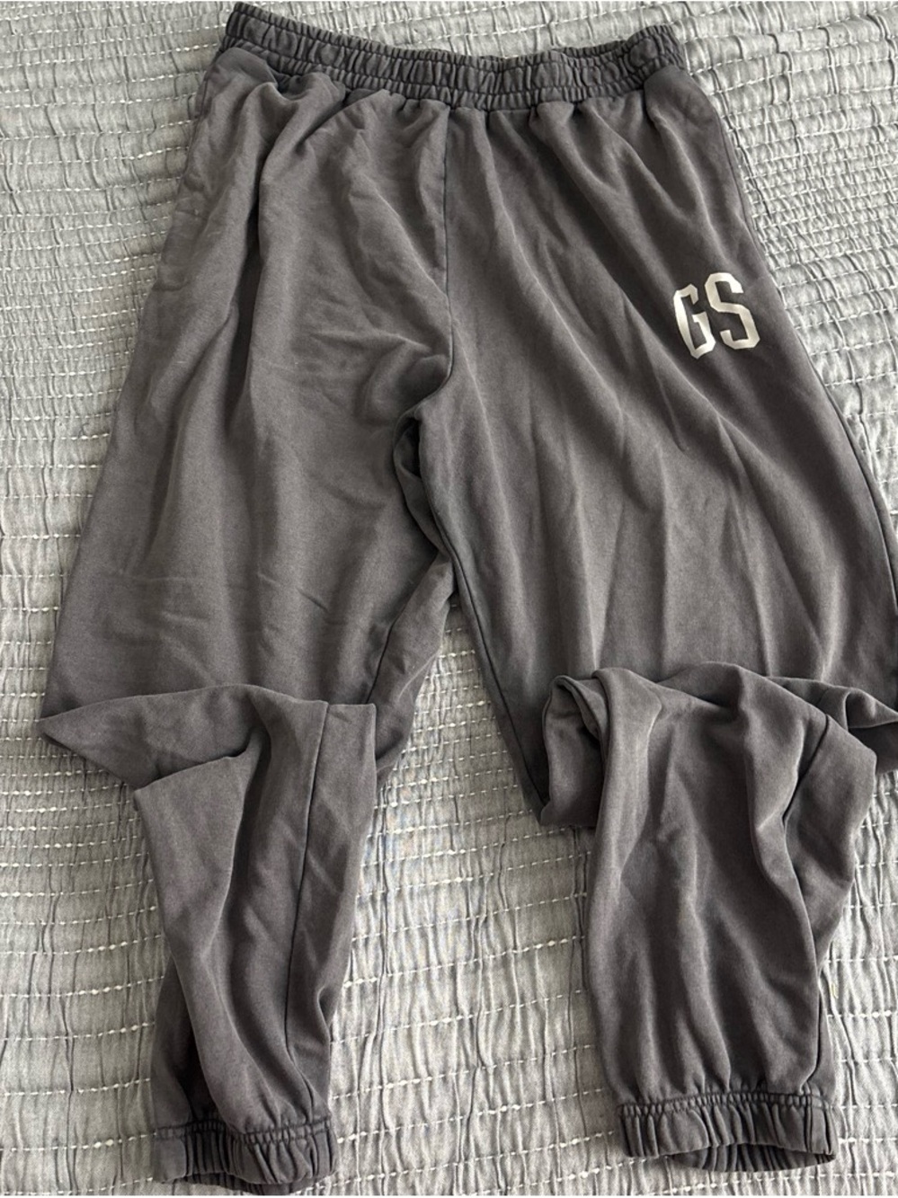 Gymshark Charcoal Gray GS Joggers